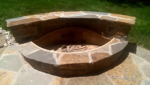 Hybrid fireplace fire pit